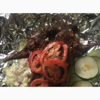 Delicious Grilled Rabbit Meat