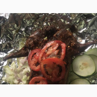 Delicious Grilled Rabbit Meat