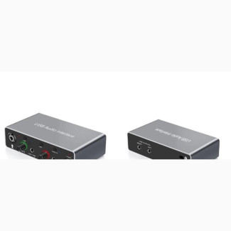 External USB Sound Card Audio Interface Studio - Brand New