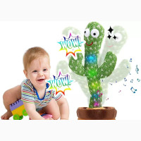 Brand New Talking Cactus Baby Toy (Mimicks and Sings)