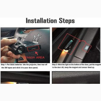 2PCS for Honda Car Door Projector Logo Lights