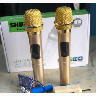 Shure 802 Dual Wireless Microphone - Brand New