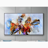 Colorful Canvas Artwork With Frame - Brand New