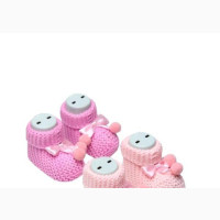 Angel 2 Pair of Baby Booties Shoe Socks