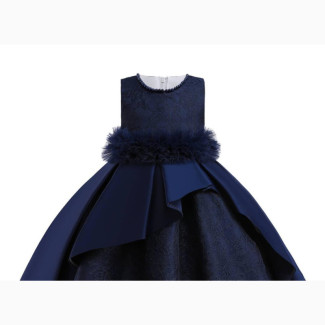Girl Sleeveless Ball Gown, Children Kids Princess Partydress