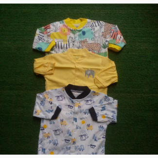 3pcs Bodysuits (0-3m)