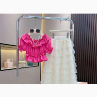 Luxury Girls Skirt and Blouse