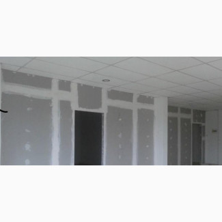 Drywall Office Wall Partition, Wall Design Pop Installatn