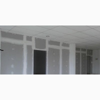 Drywall Office Wall Partition, Wall Design Pop Installatn