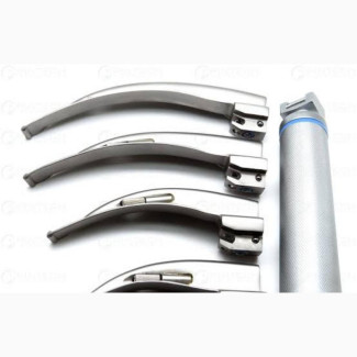 Laryngoscope 4 Blades Macintosh Standard Handles With Box