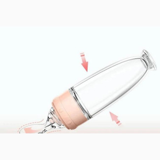 Baby Feeding Spoon Bottle Silicon