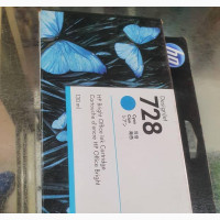 HP 728 Cyan 130-Ml Genuine Ink Cartridge (F9J66A)