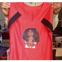 Stylish Woman Gown with DIY Design