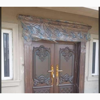 5ft Copper Door With Ark and Piller