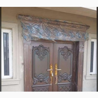 5ft Copper Door With Ark and Piller