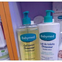 Babymed Gel Wash and Mosturizing Lotion 800ml - Brand New