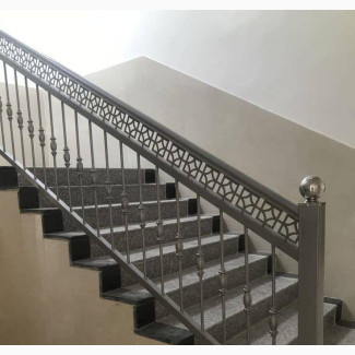 Wrought Iron Hand Rails and Step Rails