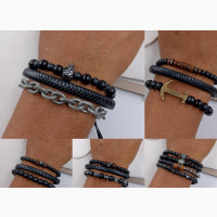 Men#039;s Charms Shambala Bracelet