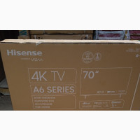 Brandon New Hisense Smart TV 70A6K. Made by Fouani