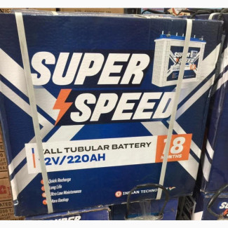 Super Speed Tubular Batteries