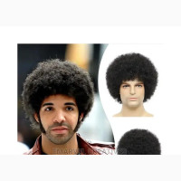 Afro Kinkly Curly Wigs Wig for Black Men Natural