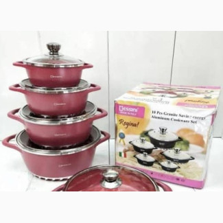 Dessini Granite Cookware Set- 10pieces