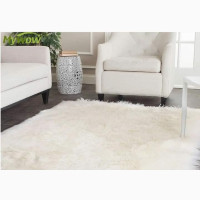 Royal Creamy Hairy Centre Rug - Brand New
