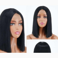 10 Inches Black Wig