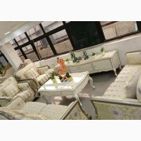 Quality 7 Seater Living Room Royal Fabric Sofa Chair Set