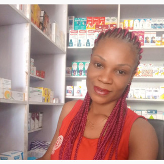 Nurse in a Pharmacy