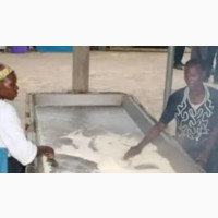 Garri Communal Fryer/ Ordinary Fryer 4x6. Stainless Steal