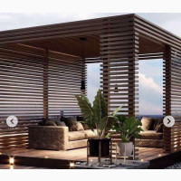 Brand New Pergola Design Lining Pattern