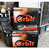 Orbit 220ah 12volts Tubular Battery