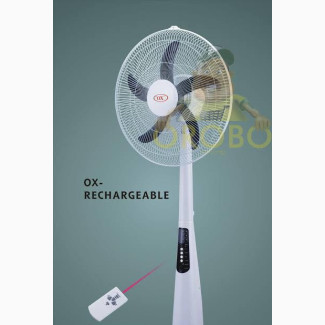 Ox 18 Rechargeable Standing Fan - Best Quality