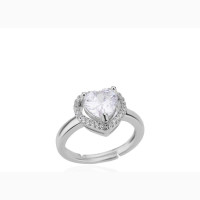 Non-Fading Quality Steel Adjustable Proposal Ring