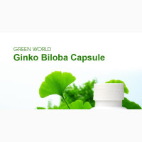 Ginko Biloba Capsules for Brain Health