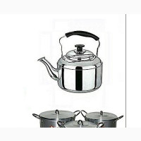 Cooking Pot Set 3 Pieces and Whistling Kettle 3litre