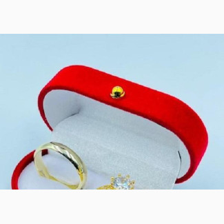 Long Lasting Non Fading Royal Gold Wedding/Engagement Rin