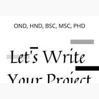 Let#039;s Write Your Project Writeup Dissertations and Thesis