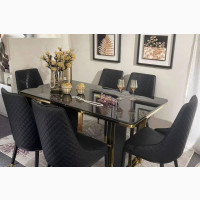 Luxurious Dinning Set With 6 Chairs