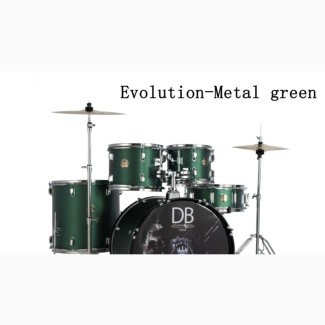 Db Evolution Metal Green Profesional Drum