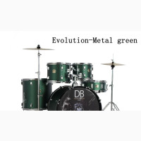 Db Evolution Metal Green Profesional Drum