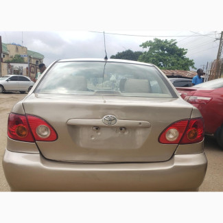 Toyota Corolla Sedan 2003 Gold