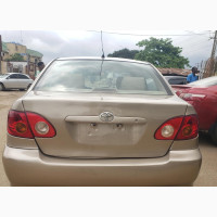 Toyota Corolla Sedan 2003 Gold