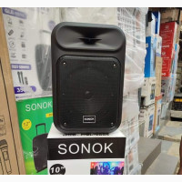 SONOK 10 Inches PA System With Two Wireless Microphones
