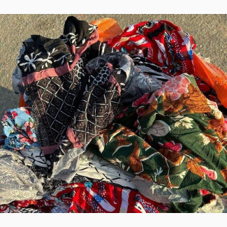 Mixed Bale (Vintage and Crepe) - Fabrics