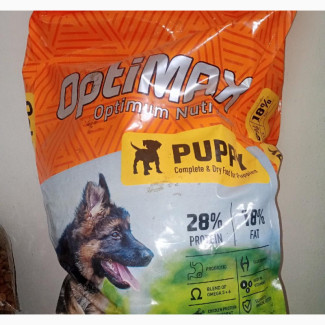 Optimax Puppy Dry Food - 10kg