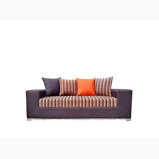 Stylish and Durable 3 Seater Sofa with Throw Pillows