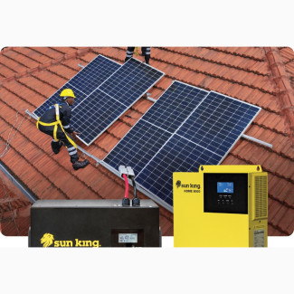 Sun King Home 8000 + 2.56kwh Add-on Battery