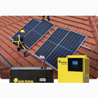 Sun King Home 8000 + 2.56kwh Add-on Battery
